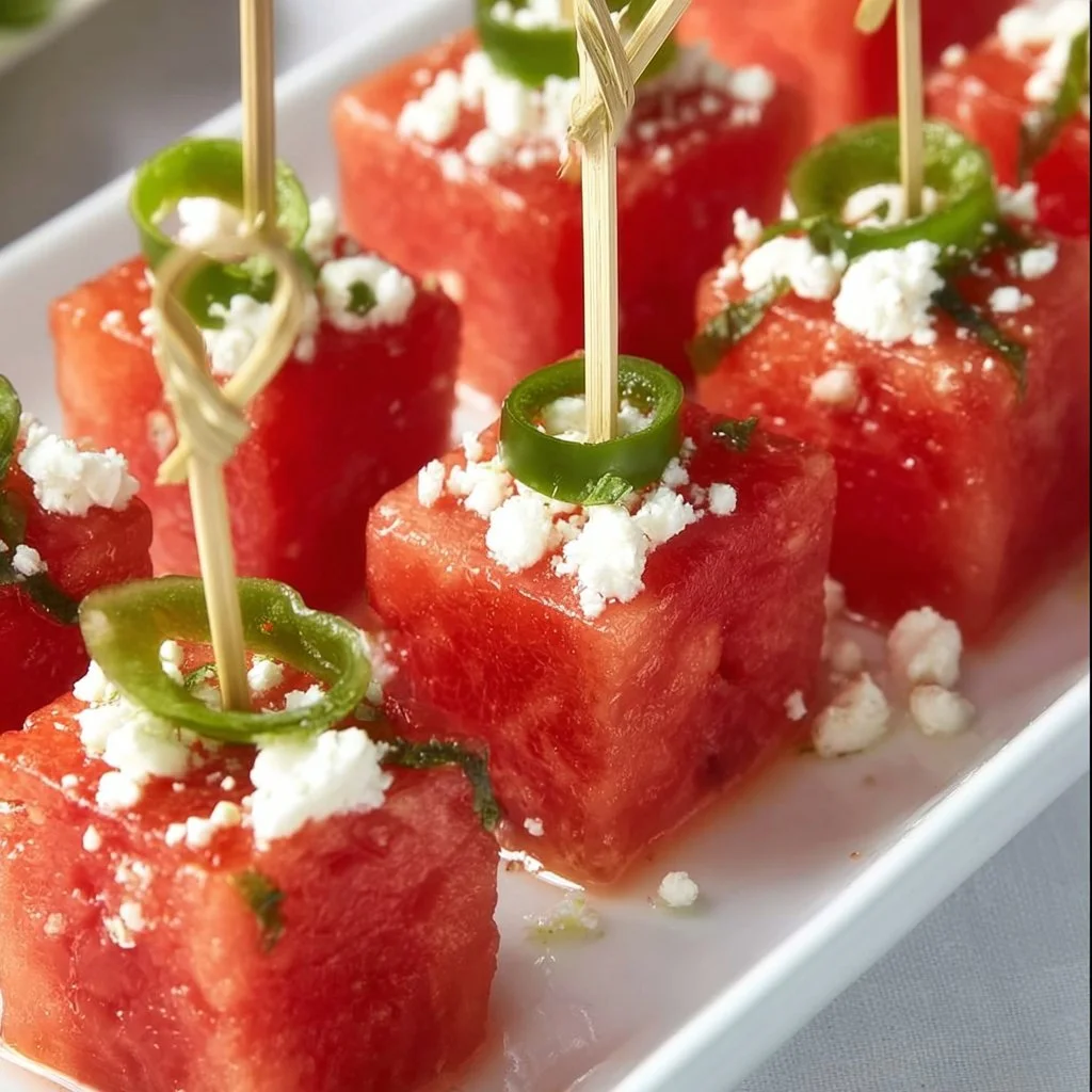 Margarita Watermelon Appetizers