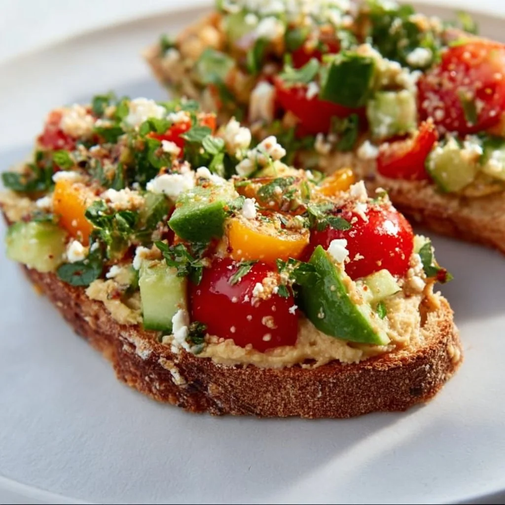 Mediterranean Breakfast Toast