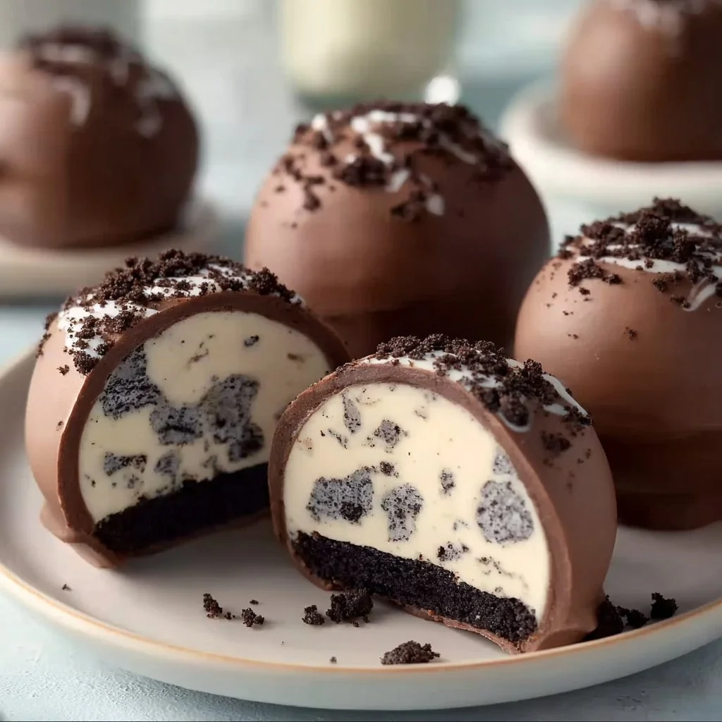 No-Bake Cookies and Cream Cheesecake Balls