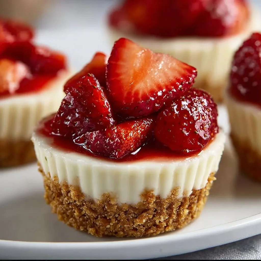 No-Bake Mini Cheesecake Cups
