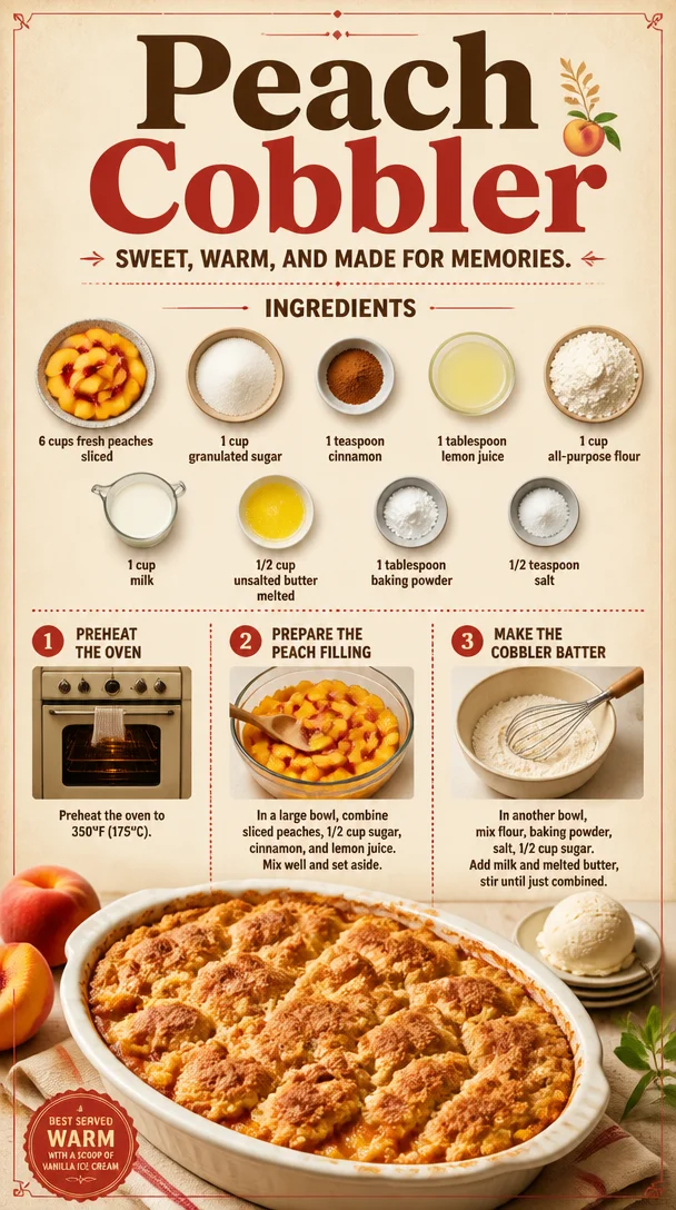 Peach Cobbler