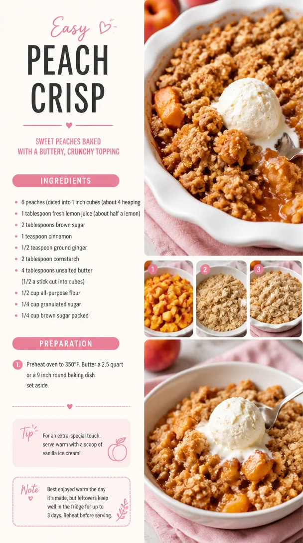 Peach Crisp