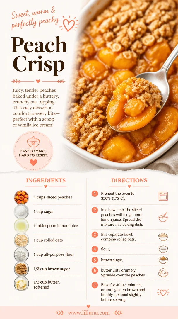Peach Crisp