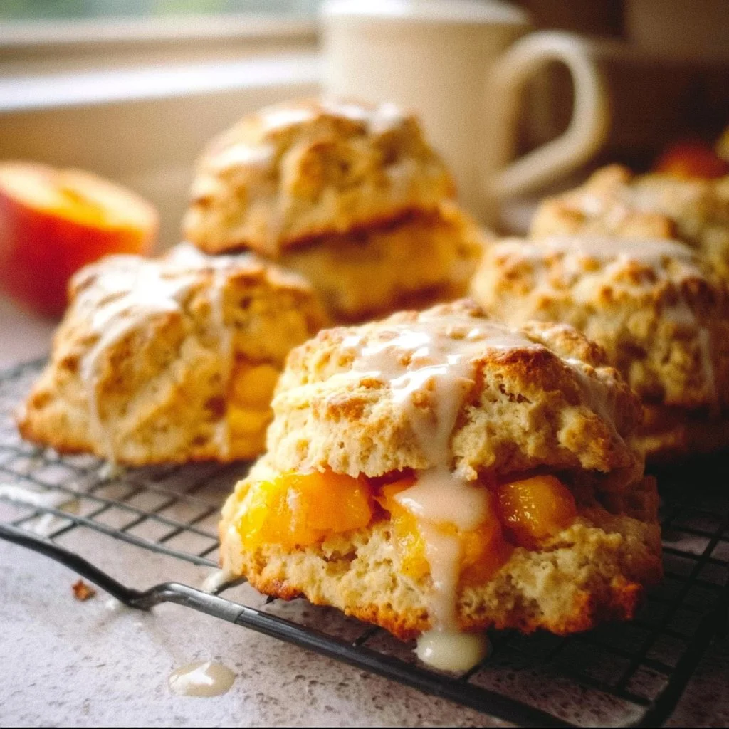 Peach Scones