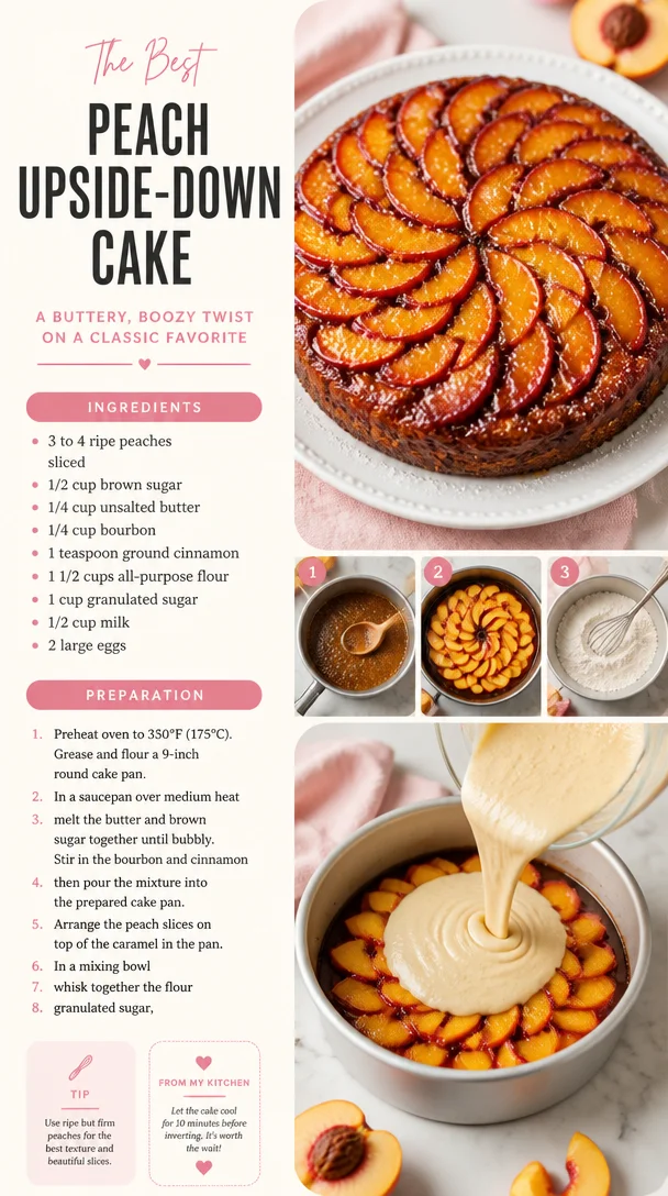 Peach Upside-Down Cake