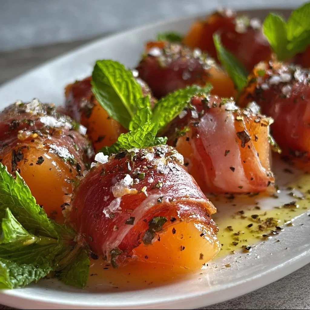 Perfect Prosciutto-Wrapped Melon Bites Recipe for Easy Summer Parties
