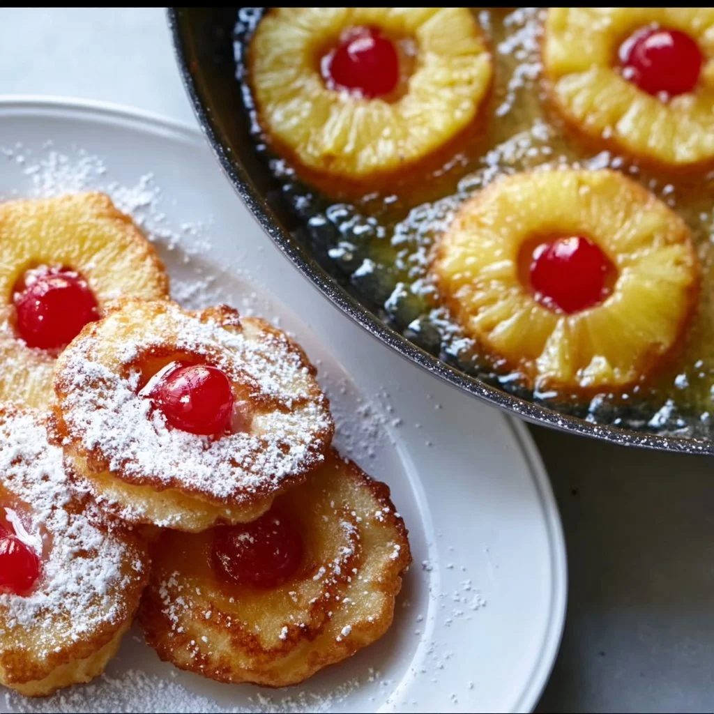 Pineapple Upside Down Pancakes