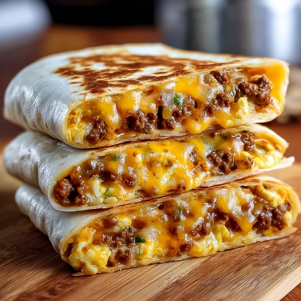 Satisfy Mornings with My Easy Breakfast Crunchwrap Delight