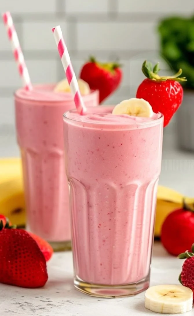 Strawberry Banana Smoothie