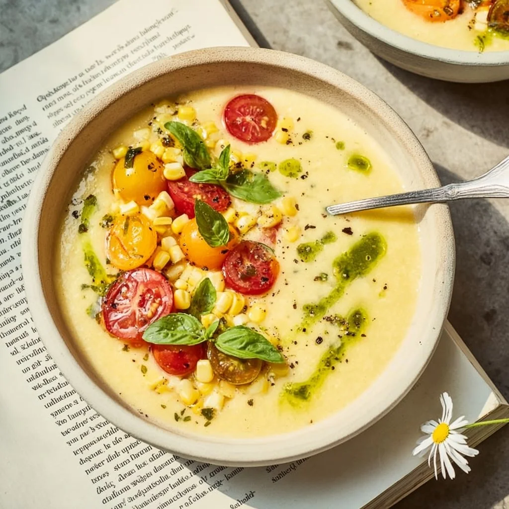 Summer Sweet Corn Gazpacho