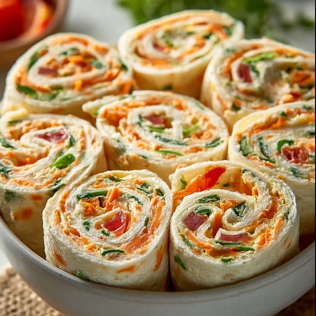 Vegetable Tortilla Roll Ups