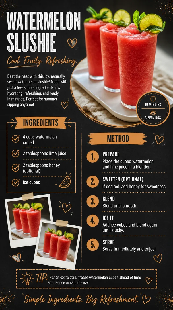 Watermelon Slushie
