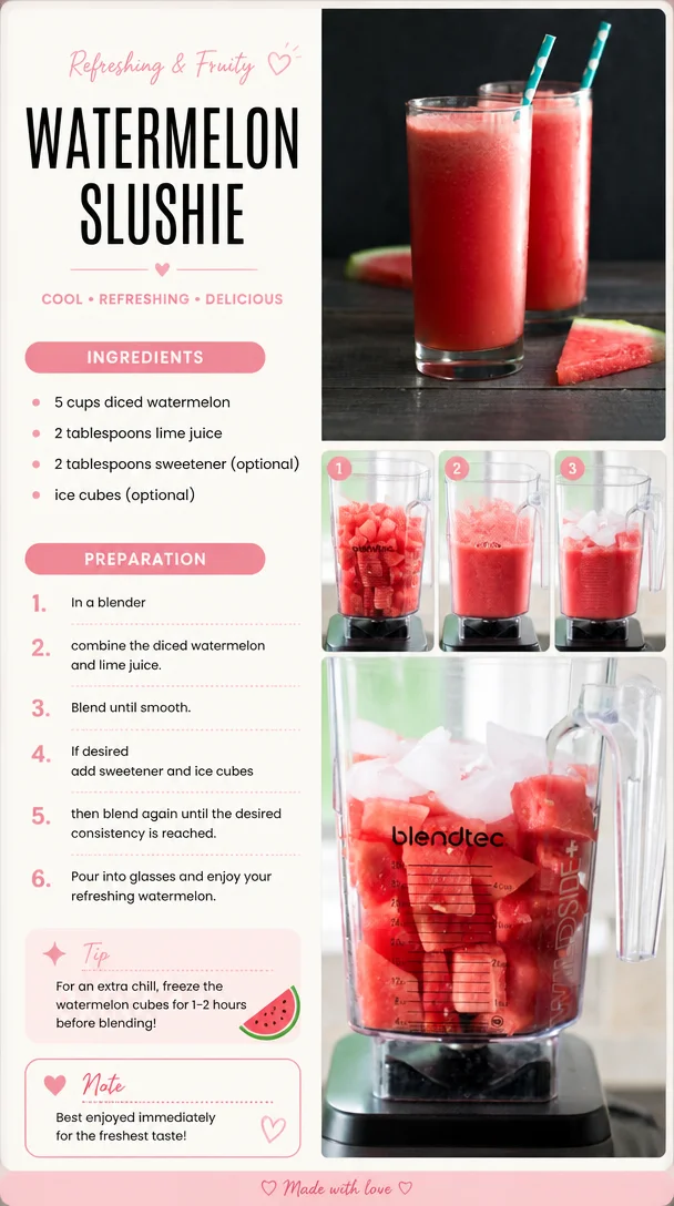Watermelon Slushie