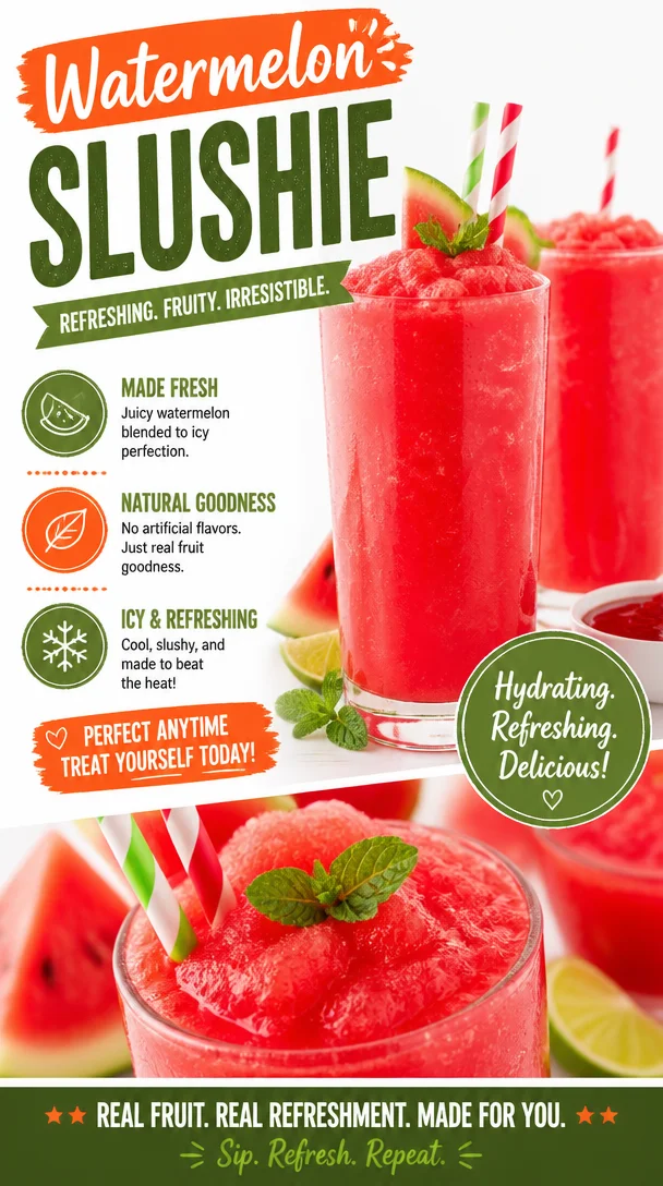 Watermelon Slushie