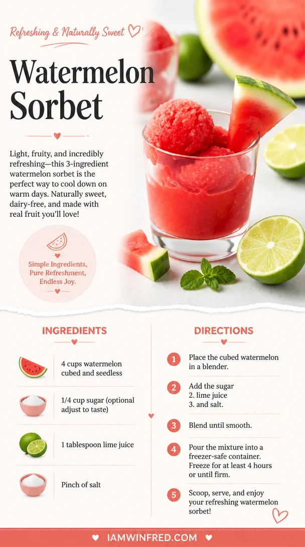 Watermelon Sorbet