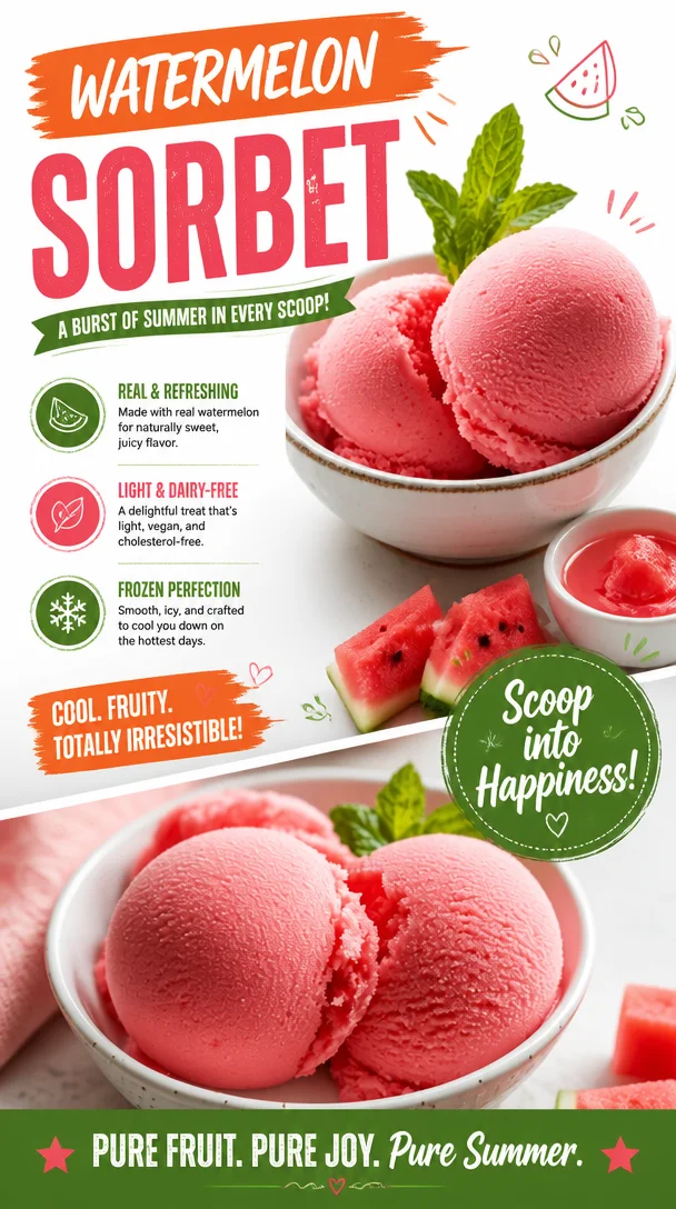 Watermelon Sorbet