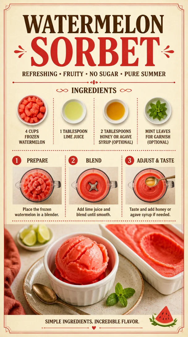 Watermelon Sorbet