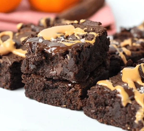 Better-for-You Pumpkin Brownies