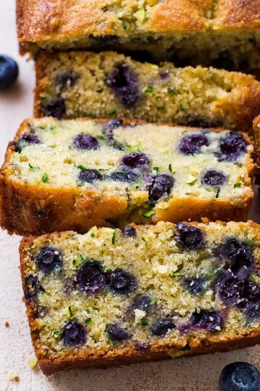 Blueberry Zucchini Bread