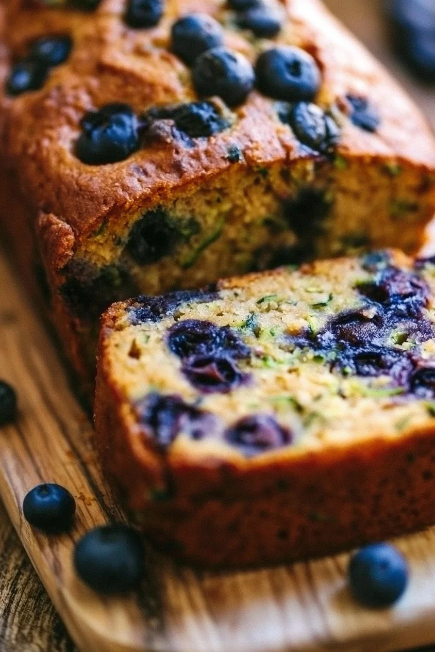 Blueberry Zucchini Bread