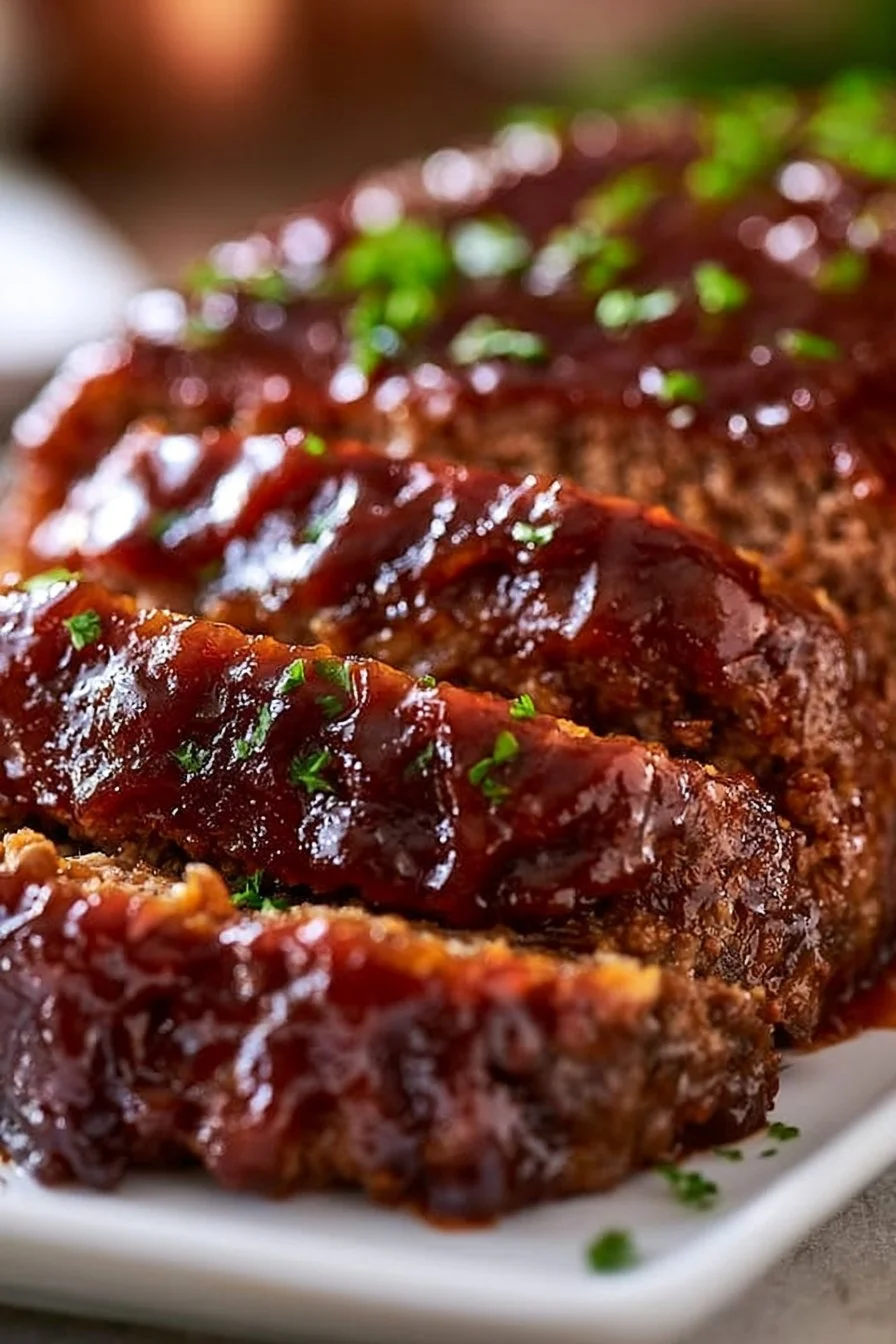 Brown Sugar Glazed Meatloaf: Tender and Caramelized