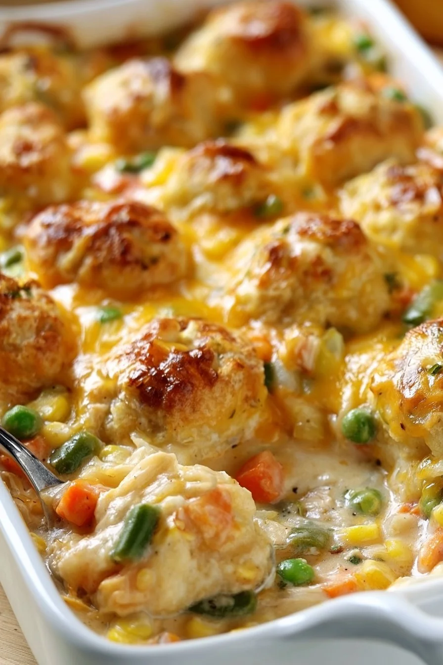 Chicken Pot Pie Casserole