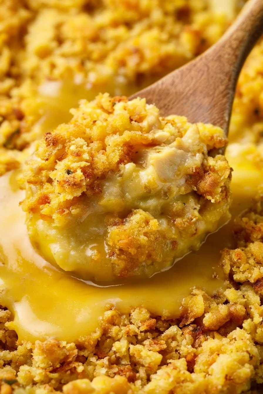 Chicken Stuffing Bake
