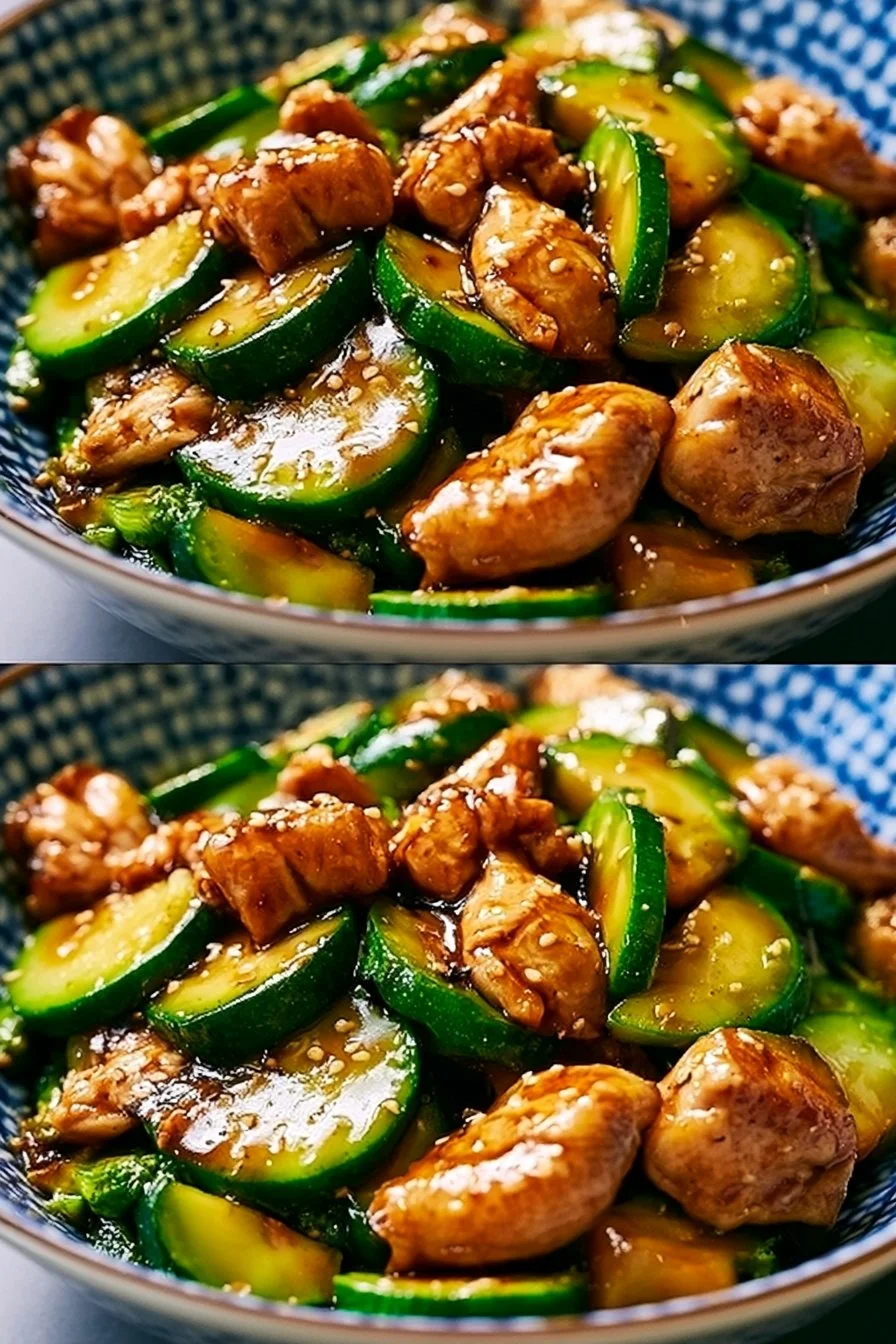 Chicken Zucchini Stir Fry