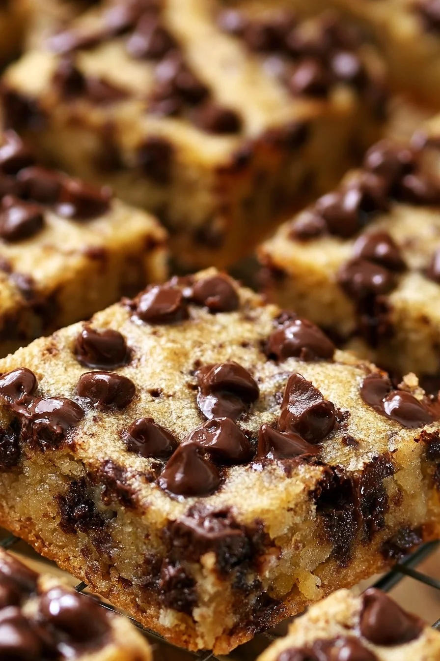 Chocolate Chip Banana Bars