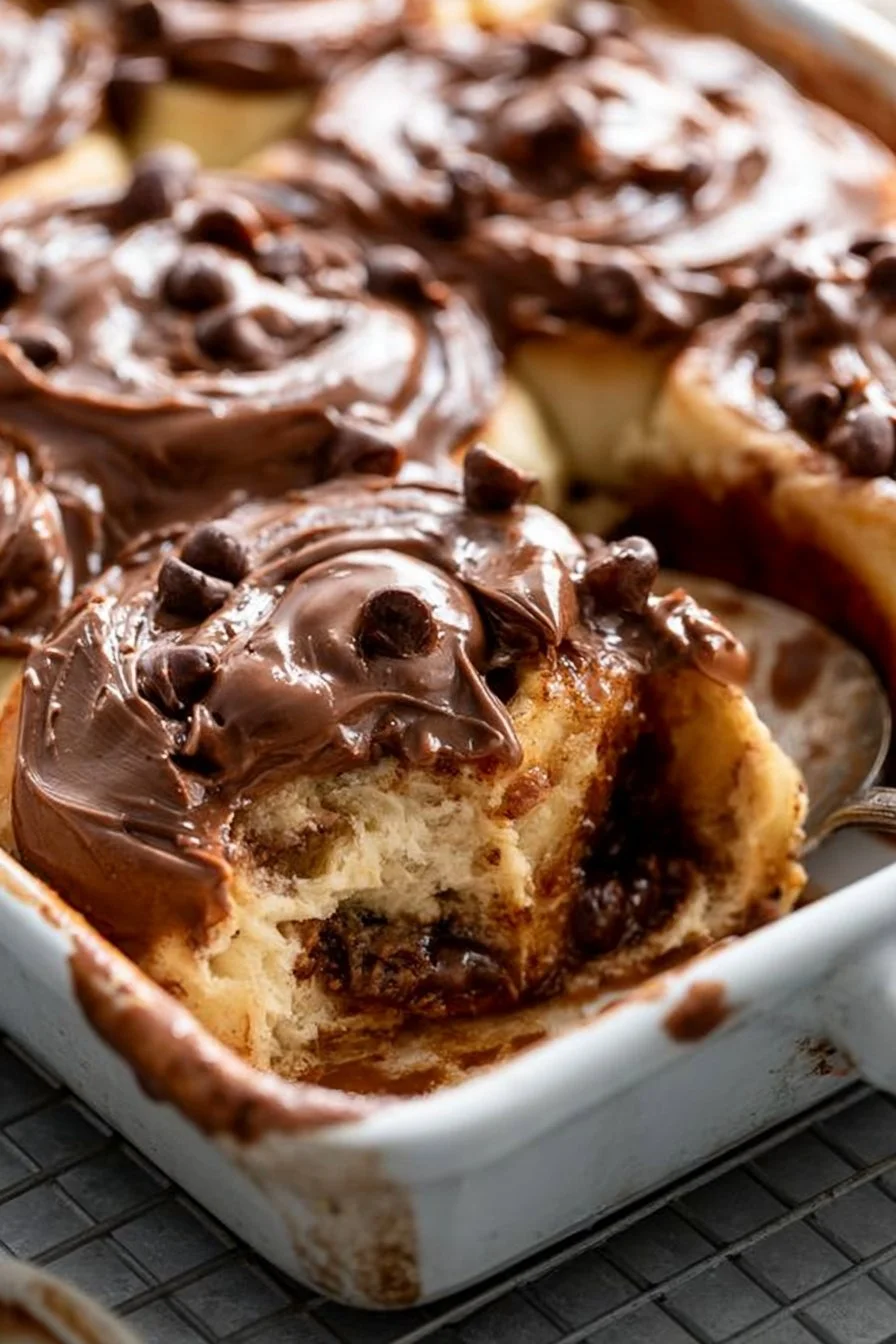 Chocolate Chip Cinnamon Rolls