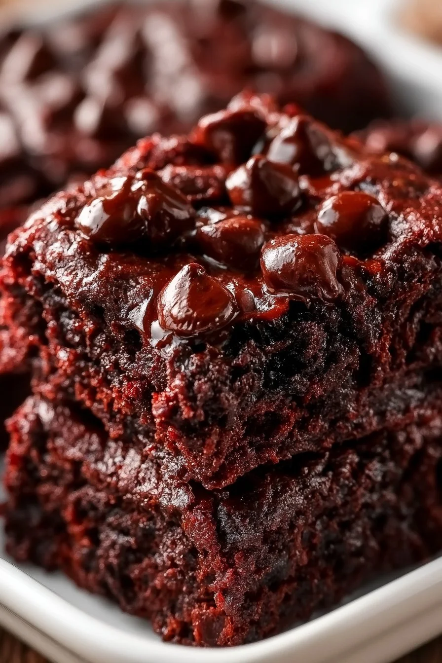 Chocolate Zucchini Brownies