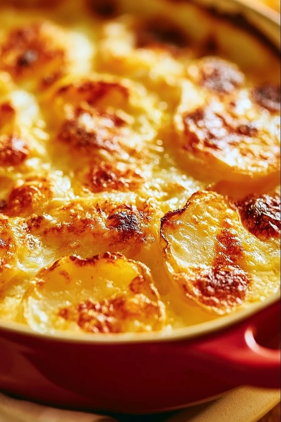 Copycat Ruth's Chris Potatoes Au Gratin