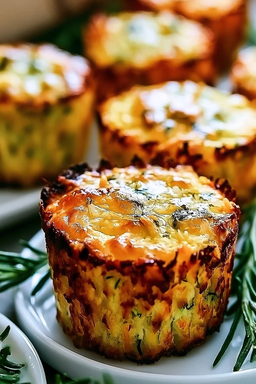Crispy Parmesan Zucchini Muffins: Your New Favorite Snack!
