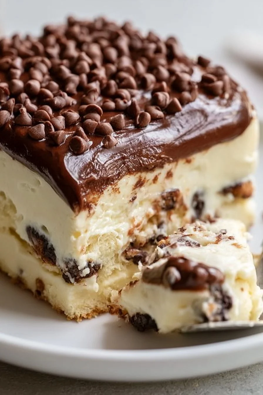 Easy Cannoli Cake