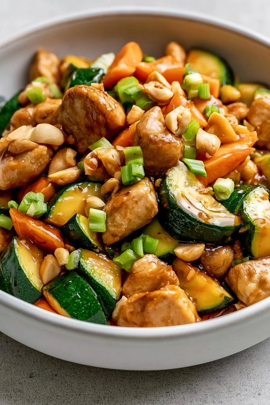Easy Chicken and Zucchini Stir Fry