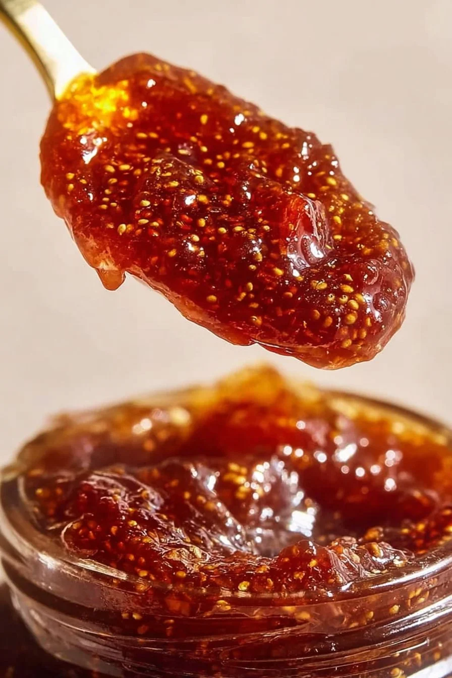 Easy Fig Jam with Vanilla and Citrus