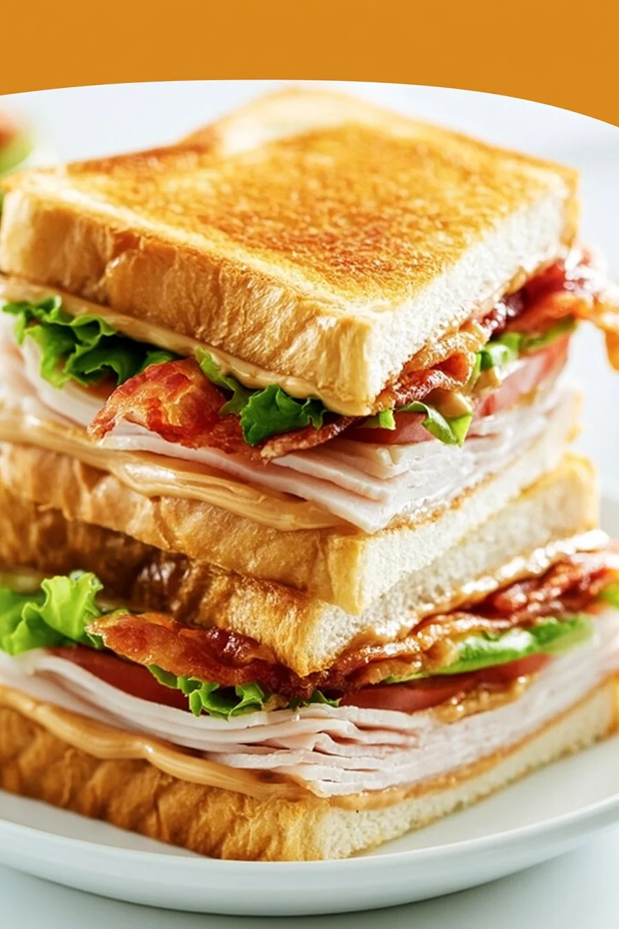 Easy Turkey Club Sandwich