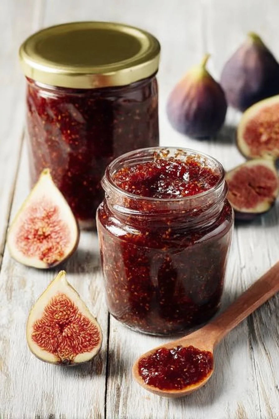 Fig Preserves with Ginger and Lemon