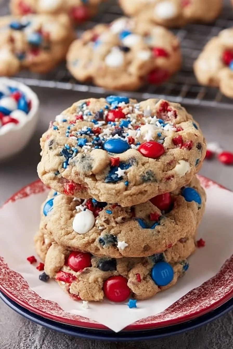 Fireworks Cookies and Cream Cookies