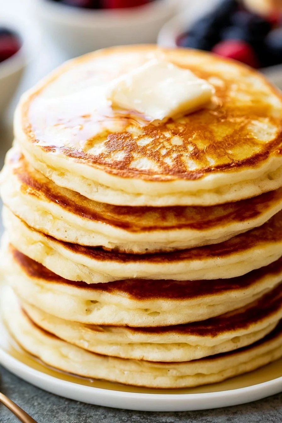 Fluffy Pancakes Without Buttermilk