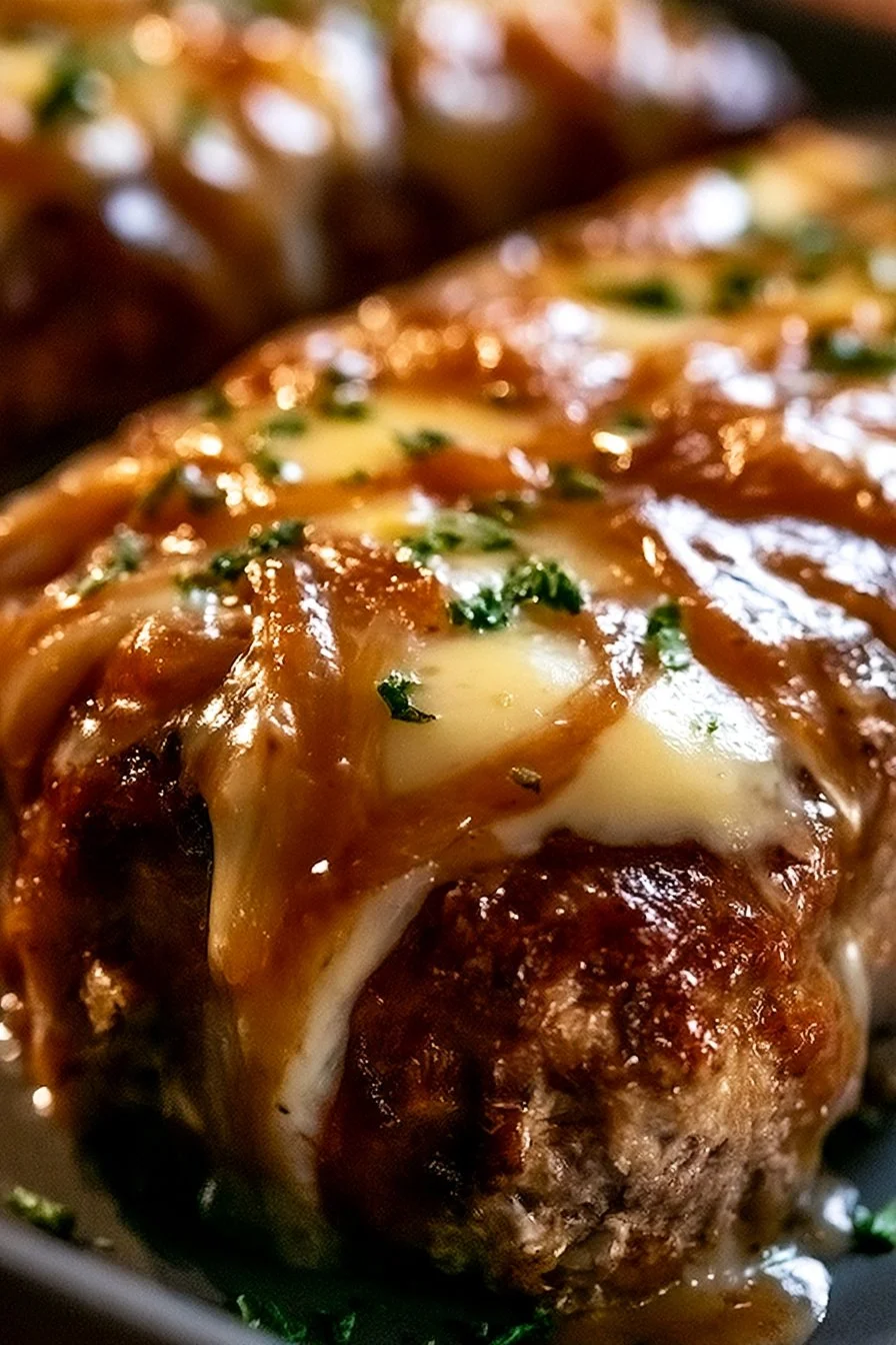 French Onion Meatloaf