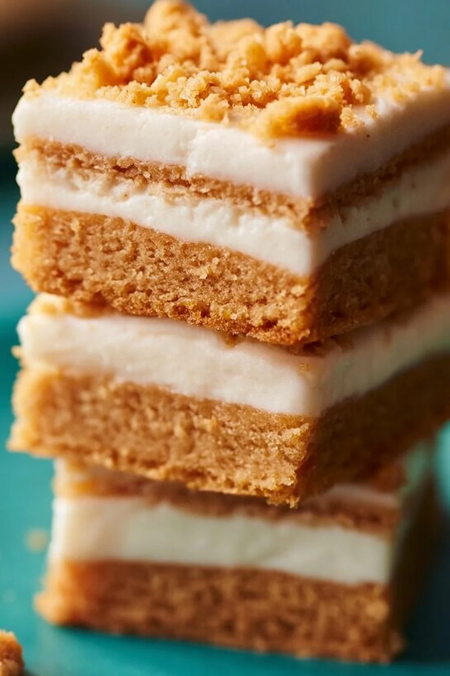 Frosted Maple Cookie Bars