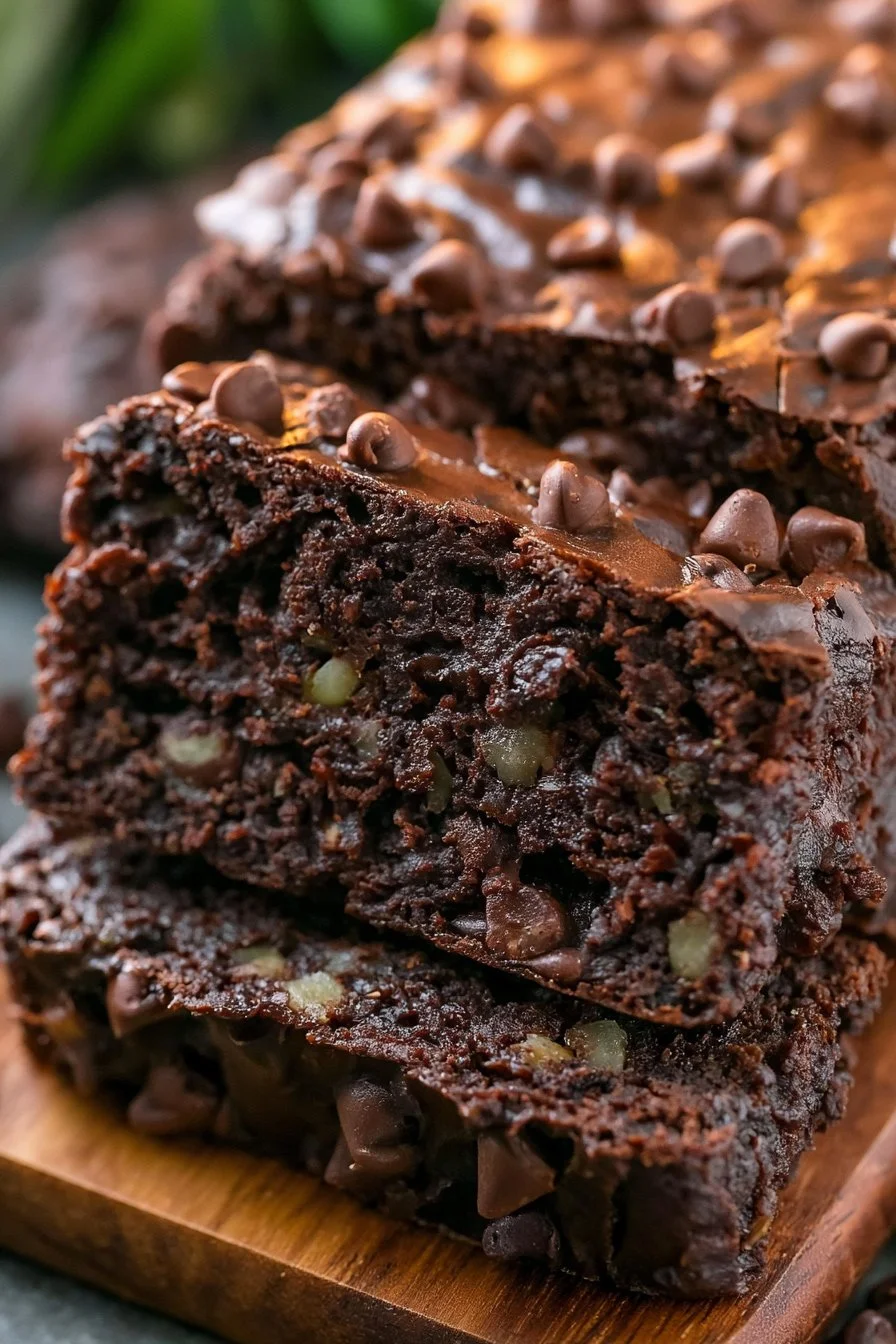 Fudgy Chocolate Zucchini Bread