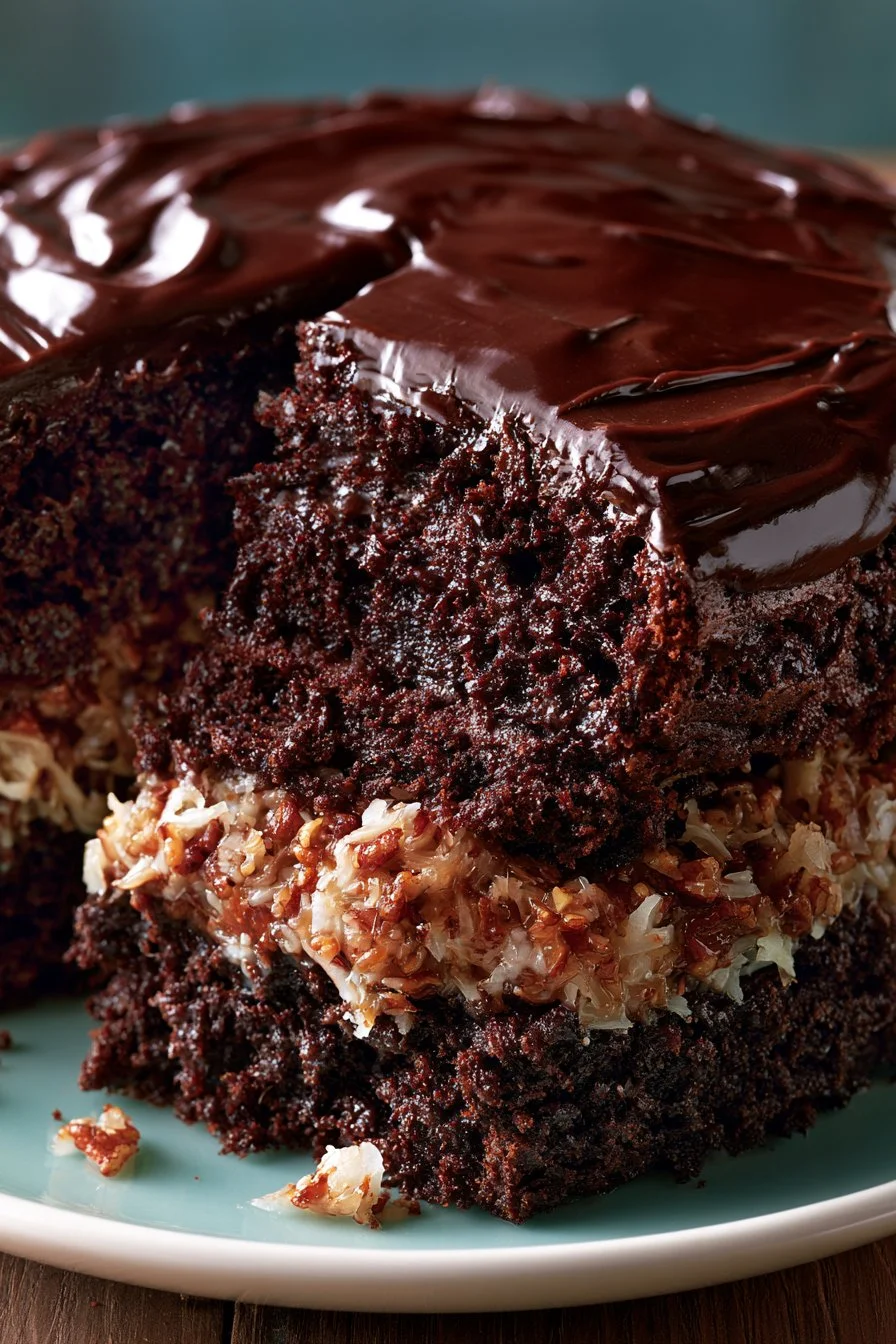 Homemade German Chocolate Cake Recipe