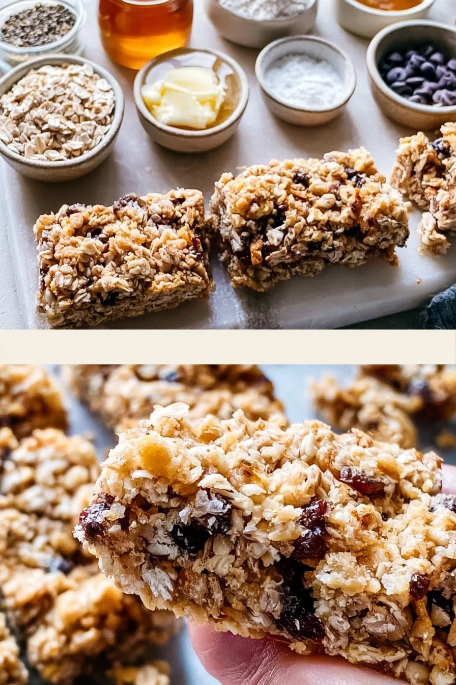 Homemade Granola Bars Recipe