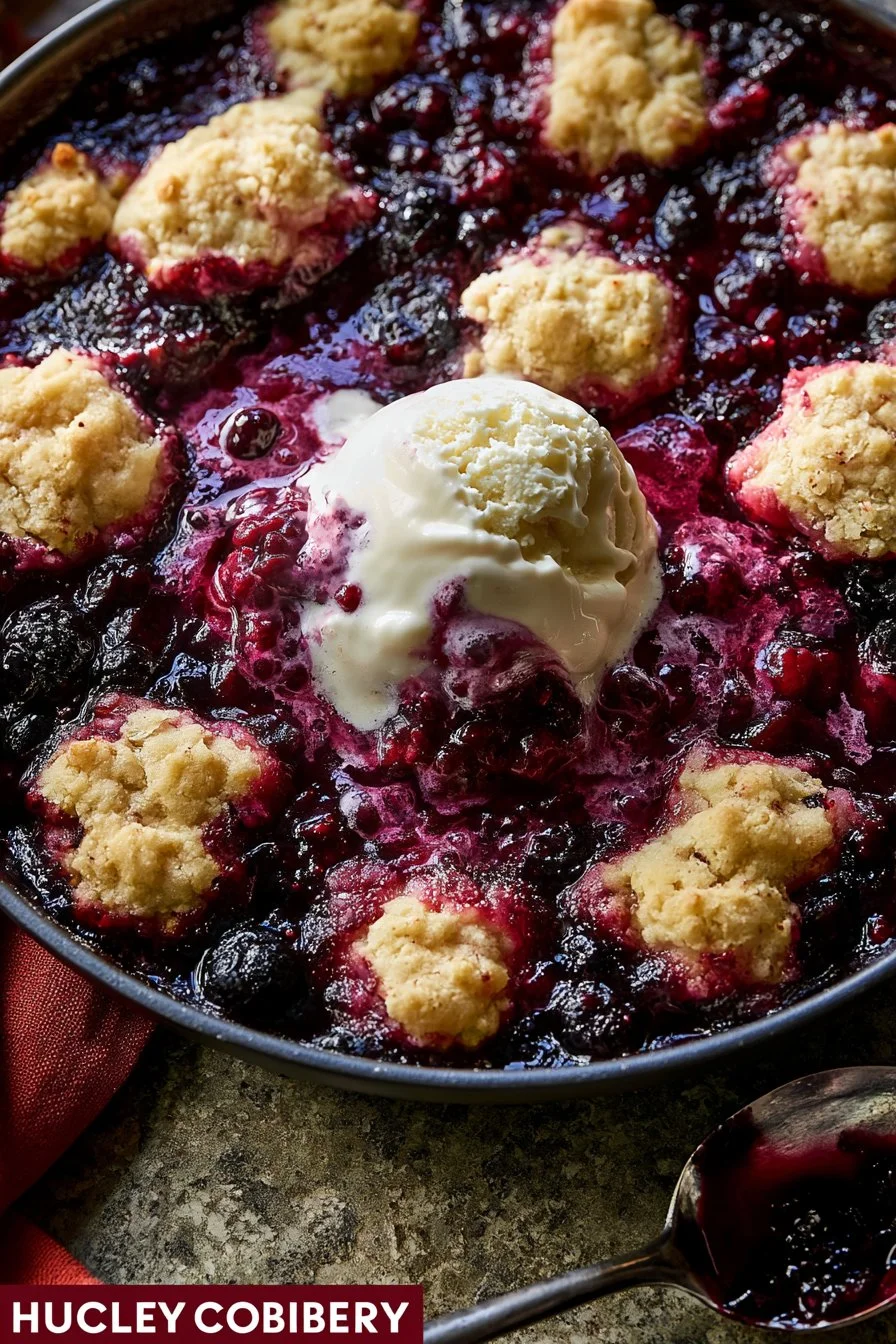 Huckleberry Cobbler