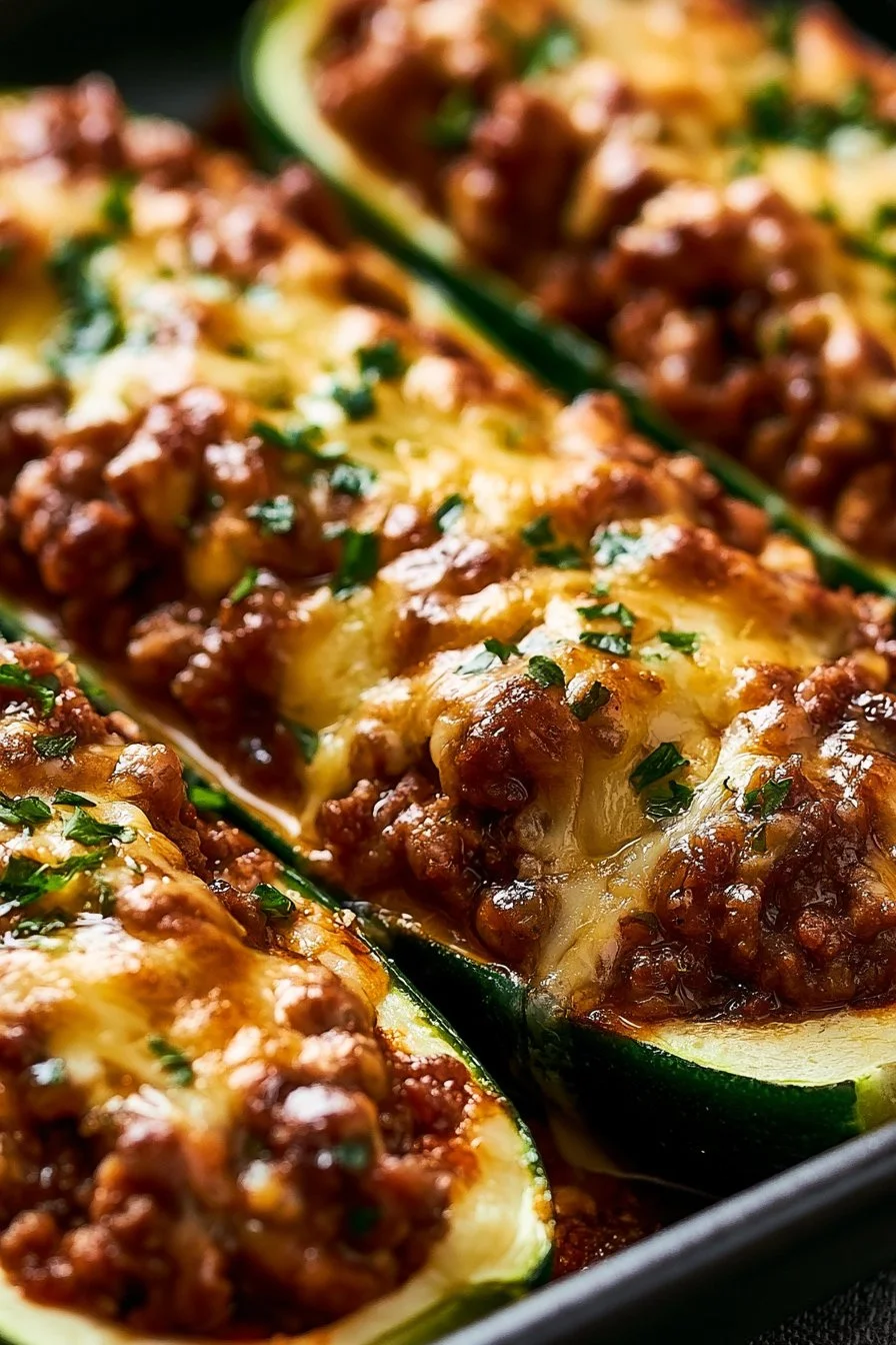 Keto Chicken with Zucchini and Cheese