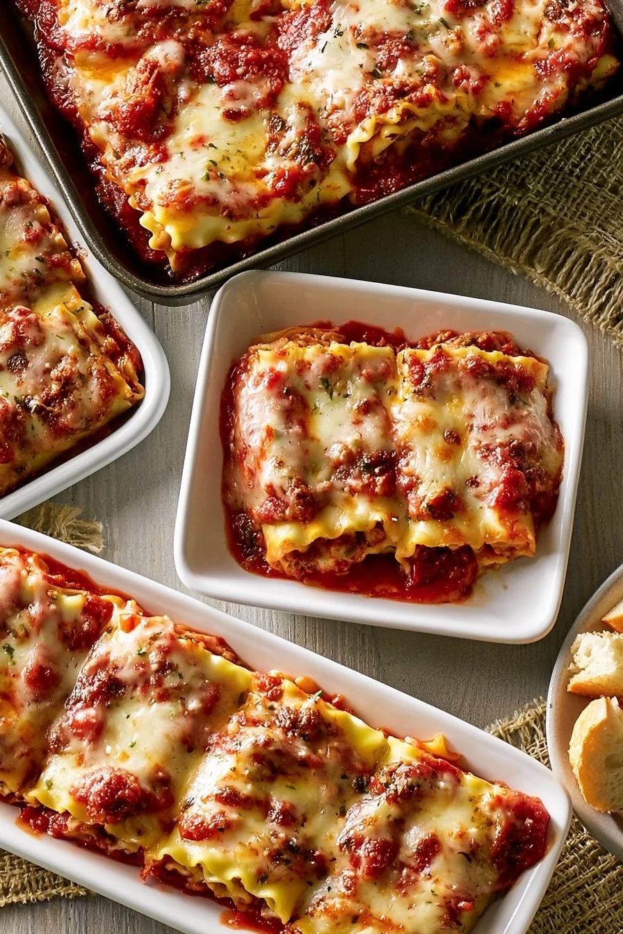 Lasagna Roll Ups Recipe