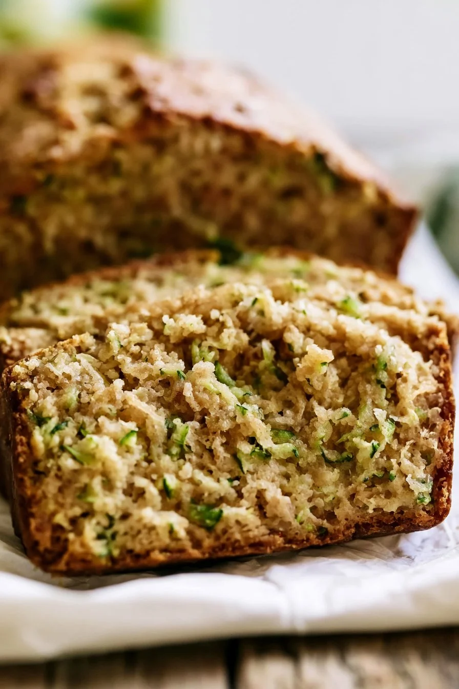 Low Sugar Zucchini Bread