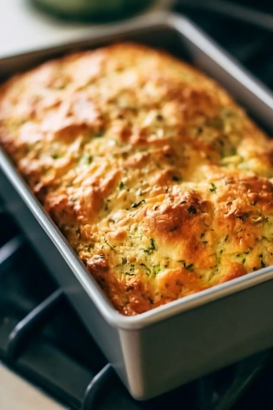 No Yeast Cheddar Zucchini Bread